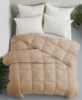 Lightweight Goose Down Feather Comforter, King