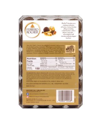Hazelnut Chocolate Diamond Gift Box, 48-Pc.