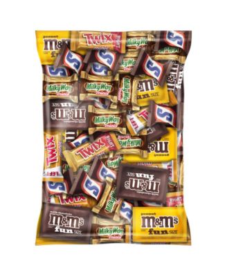 Chocolate Favorites Minis Size Candy Bars Assorted Variety Mix Bag, 62.6 oz.