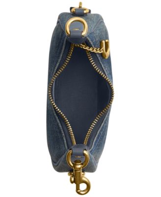 Jonie Mini Regenerative Cotton Denim Crossbody Bag