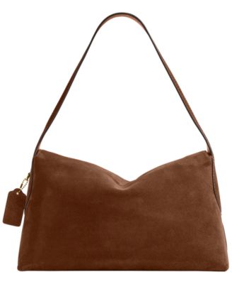 Chelsea Medium Suede Shoulder Bag 36