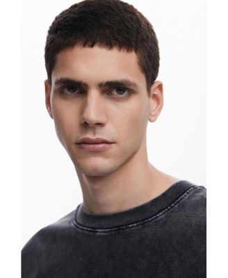 Men's Denim T-shirt Mickey Mouse