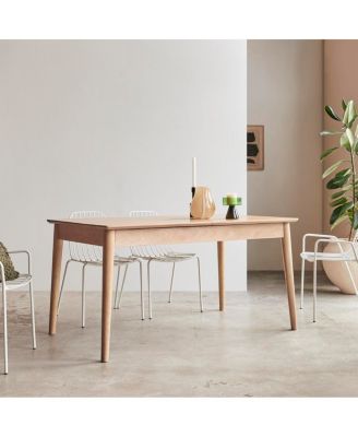Cloe solid mango wood 190x88 extendable table