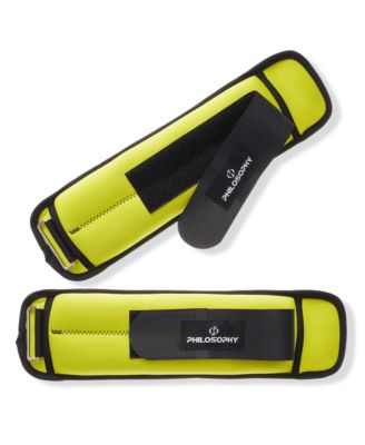 Adjustable Ankle/Wrist Weights, Set of 2 - 3 lb Each, 6 lb Total for Strength Training and Fitness