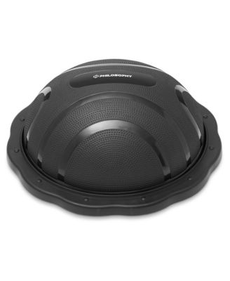 Half Balance Ball Exercise Trainer - Half Yoga Ball Trainer with Foot Pump