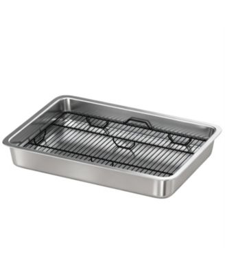 27.6 in. heavy-duty stainless steel Dog Potty Tray in Silver
