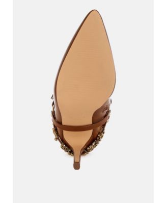 Womens Nicene Harness Detail Stiletto Boots