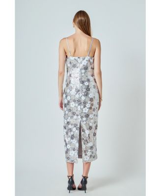 Women's Sequin Midi Dress