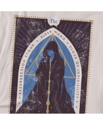 Men's The Deathly Hallows Retro Poster T Shirt