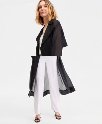 Women's Sheer Trench Coat