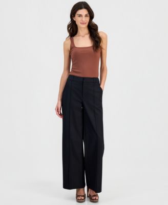 Women's High Rise Wide Leg Pants