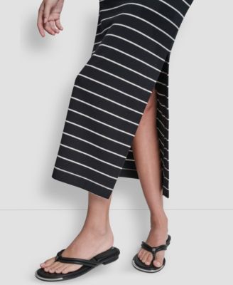 Women's Side-Slit Tank Midi Dress