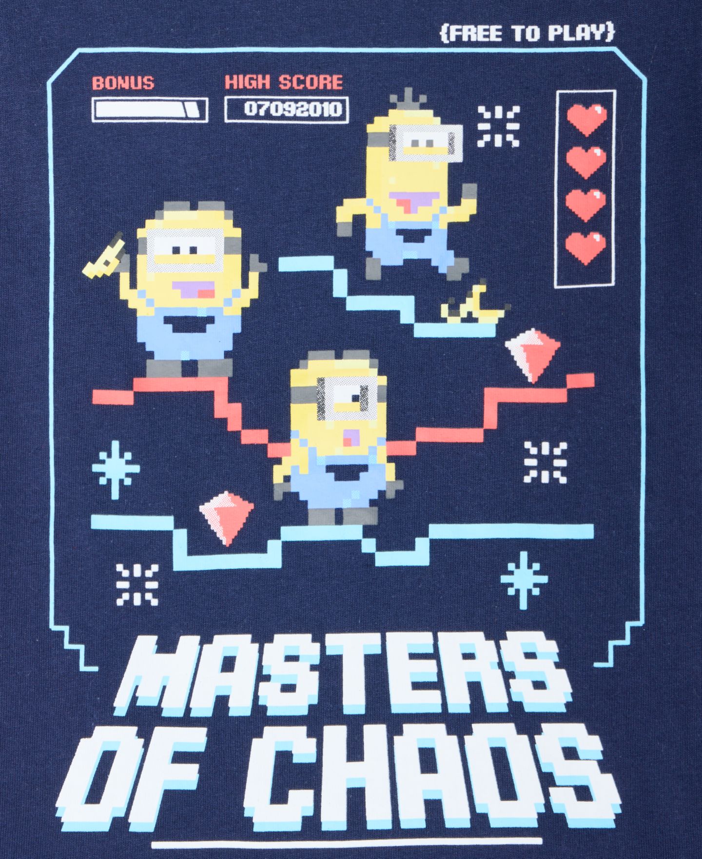Футболка Epic Threads Minions Game для мальчиков-малышей, цвет: Тёмно-синий — фото 4