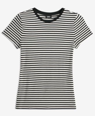 Women's Short-Sleeve Striped T-Shirt
