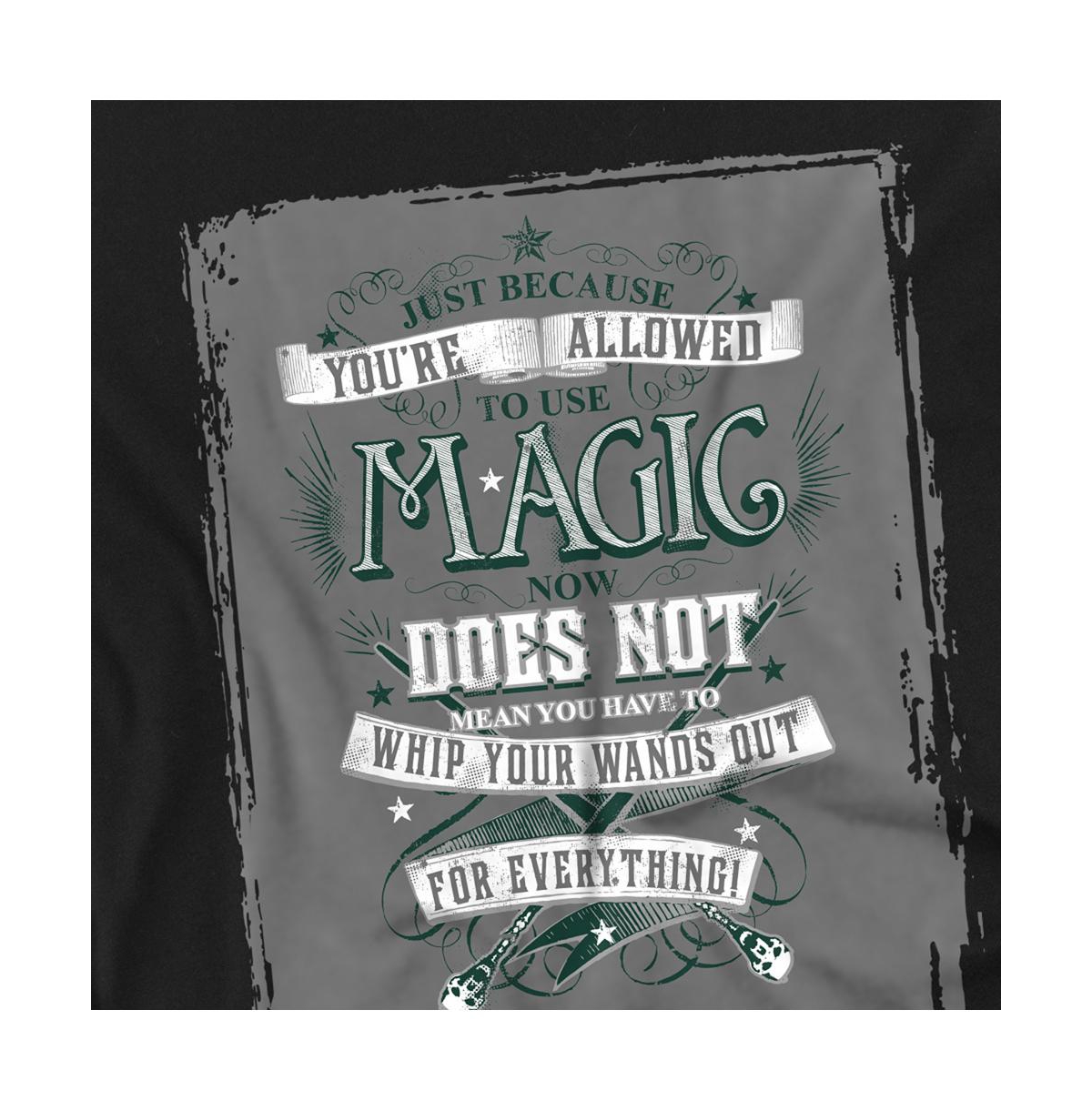 Harry Potter Men's Just Because Youre Allowed T Shirt