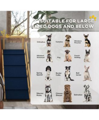  Dog Stairs with for Small to Large Dogs in Natural