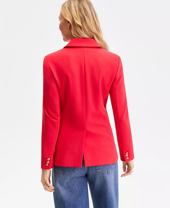 Women's Double-Breasted Blazer - thumbnail 10