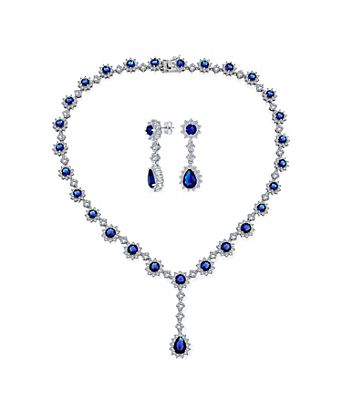 jewelry for navy blue dress Looking the perfect way to accessorize your for an upcoming wedding? Here are some stylish ideas: Pair with gold or silver to elevate your look. Clean gently with a soft jewelry polishing cloth as needed. Style Guide: How To Accessorise