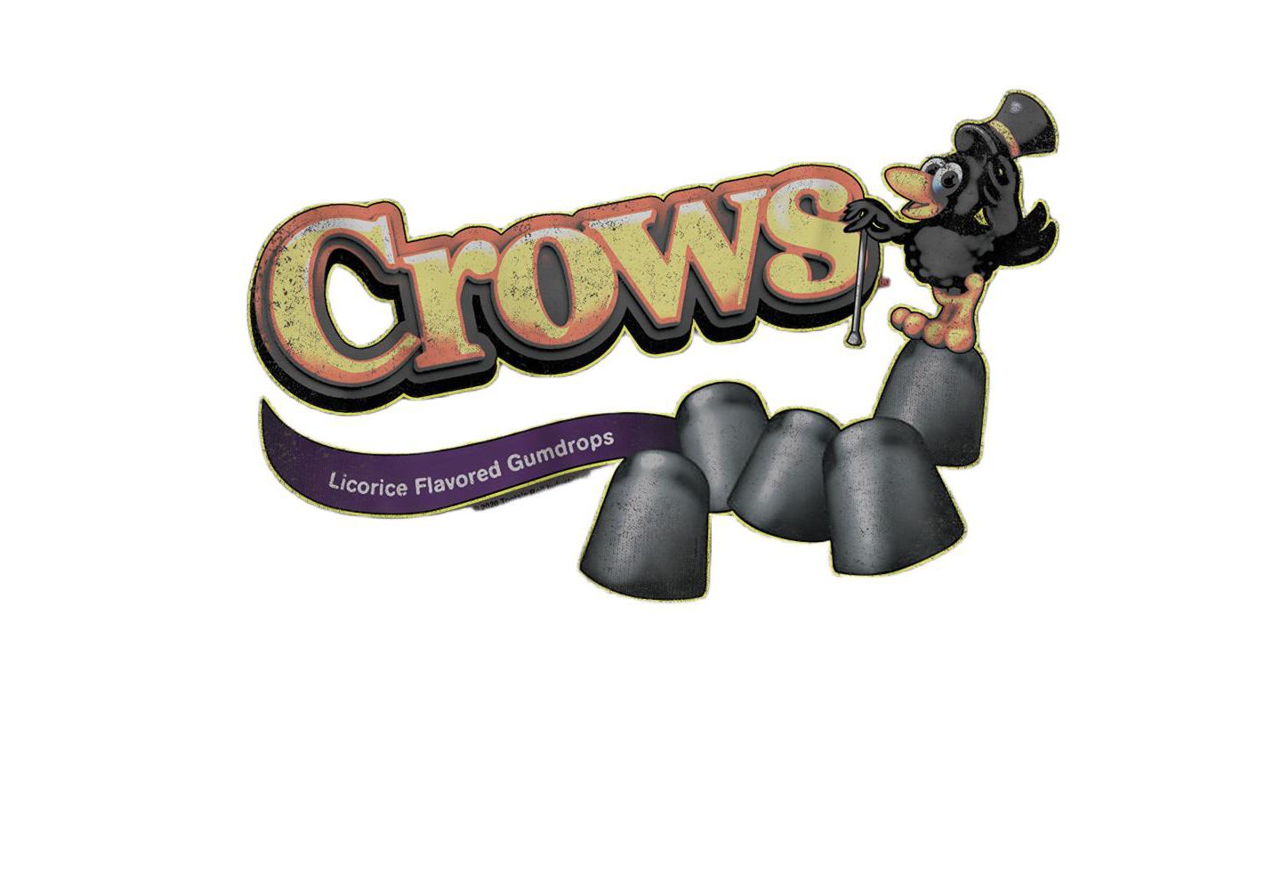 Мужская футболка Tootsie Roll Tootise Roll Crows, цвет: Угольный — фото 2