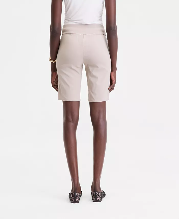 Women's Mid-Rise Pull-On Bermuda Shorts - thumbnail 8