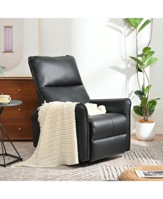 270°Power Swivel Rocker Recliner Chair for Adults, Electric Sofa Recliners for Living Room, Bedroom,RV