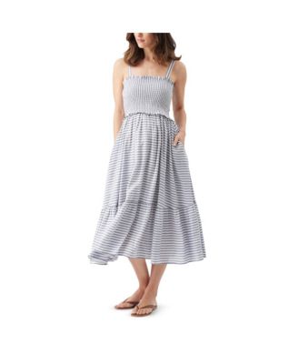 Maternity Ripe Sofia Stripe Dress