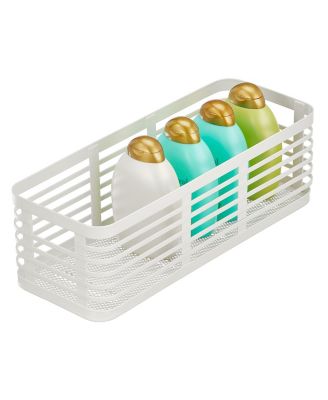 Metal Pantry Basket with Handles - Set of 2 - Matte White