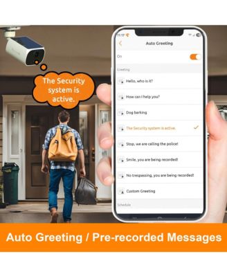 Solar Wireless Security Camera S5 2-pack