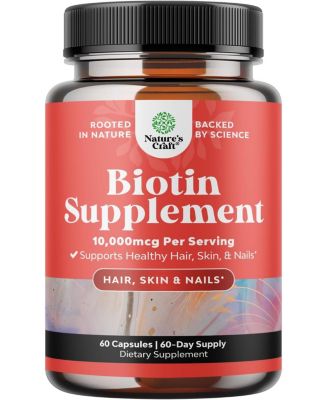 Biotin Capsules, 60ct