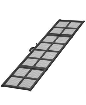 Folding Portable Dog Ramp Extra Long and Wide Dog Car Ramp in Black