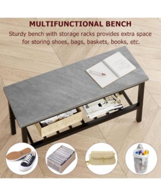 Kitchen Table and 2 Chairs for 4 with Bench,4 Piece Dining Table Set,Dining Room Table Set for Small Space, Modern Sturdy Table