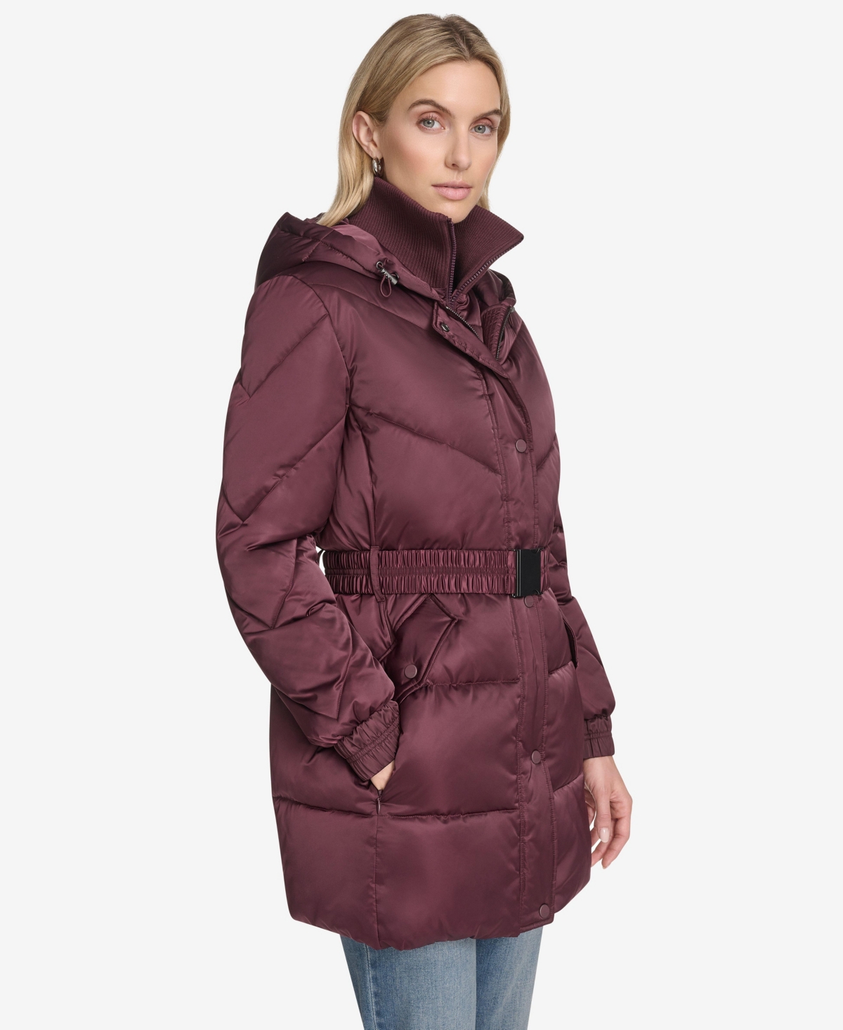 Andrew Marc Women's Mallee Belted Parka