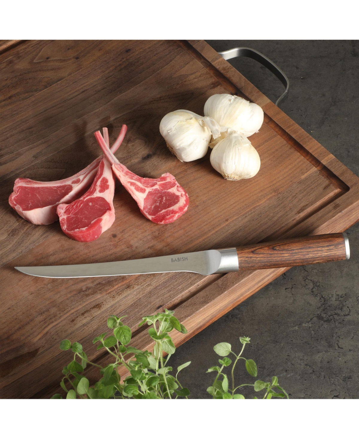 Babish High-Carbon 1.4116 German Steel 7" Boning Knife