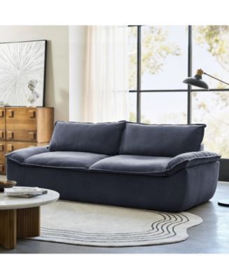 Enrique Modern 90"W Oversized Compressed High-density Foam Sofa and No Assembly Needed
