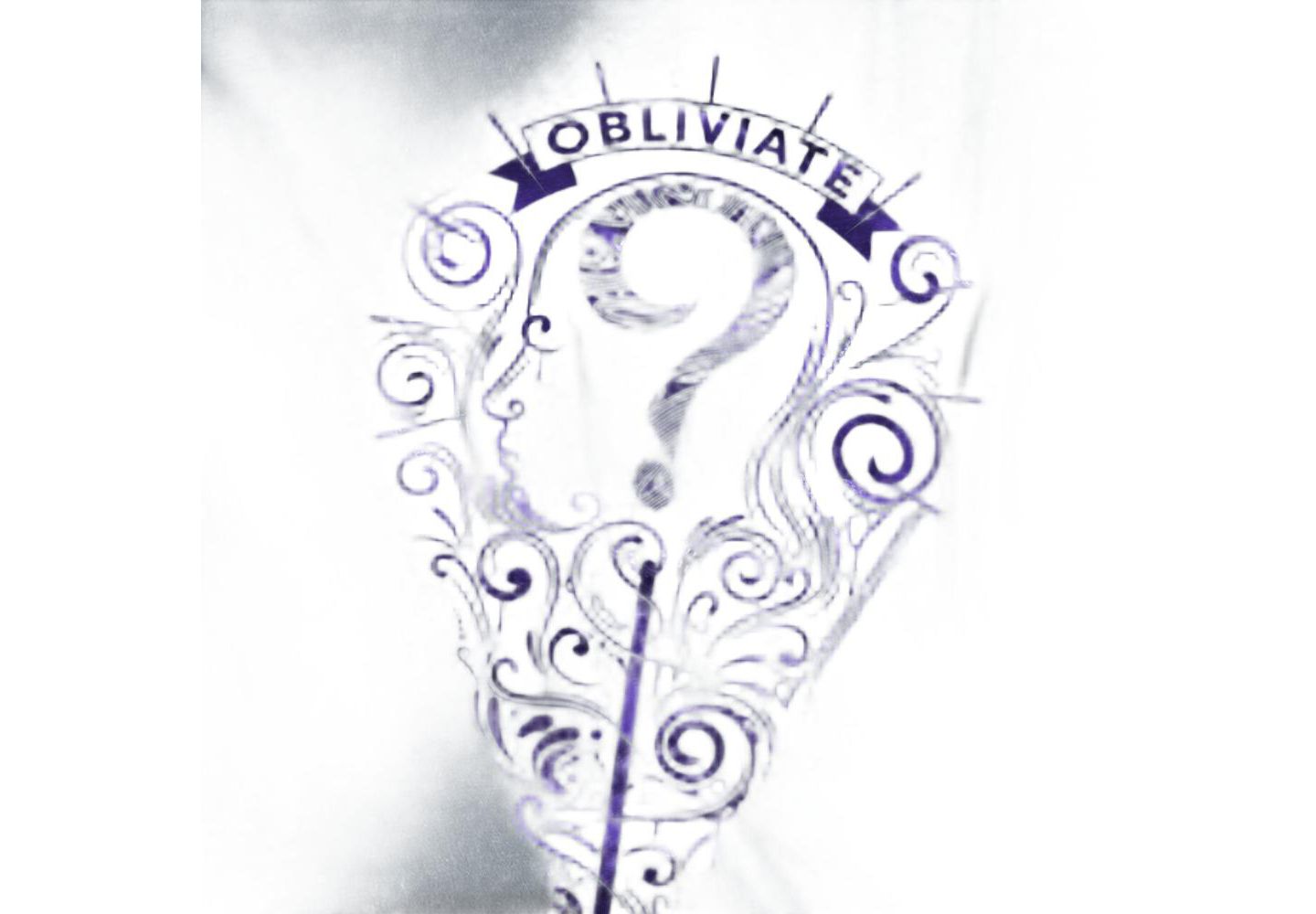 Мужская футболка Harry Potter Obliviate Intricate Line Art, цвет: Сланцевый — фото 2