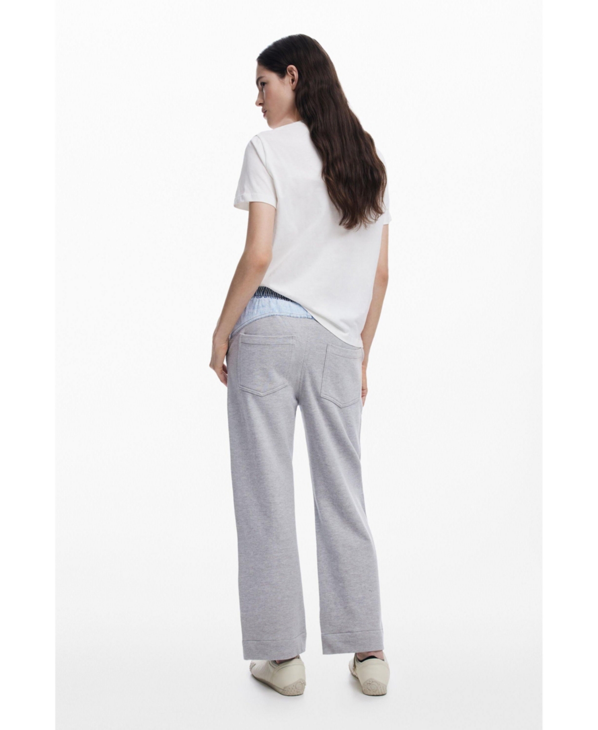 Desigual Women's Floral lace T-shirt