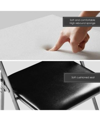 U Shape Folding Chairs Furniture Home Outdoor Picnic Portable