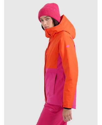 Women's ski jacket membrane 8000 - orange