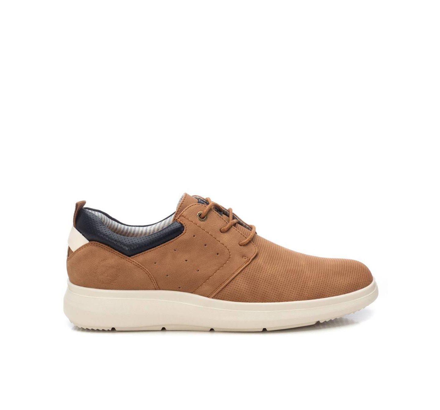 Мужские кроссовки XTI Oxfords Sneakers Casual Comfort, цвет: Верблюжий — фото 2