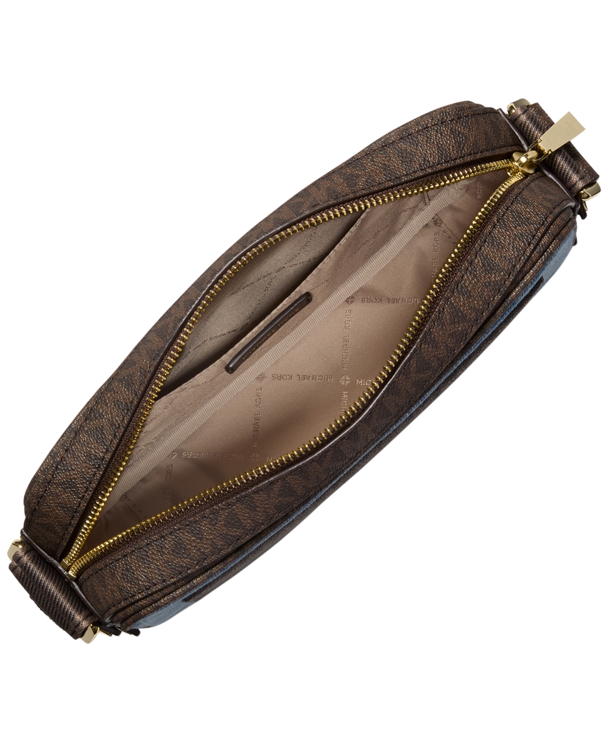 Michael Kors Maeve East West Pocket Top Zip Crossbody Bag