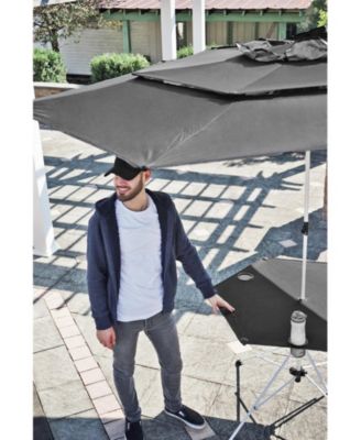 Outdoor Folding Transportable Canopy Table With Cup Holders