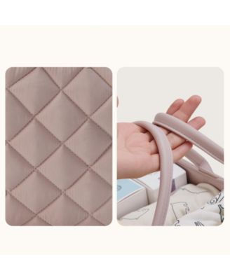 Quilted Diaper Caddy Organizer