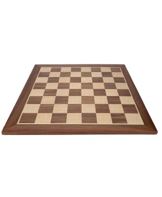 Classic Walnut Chess Board - 14.75 in.