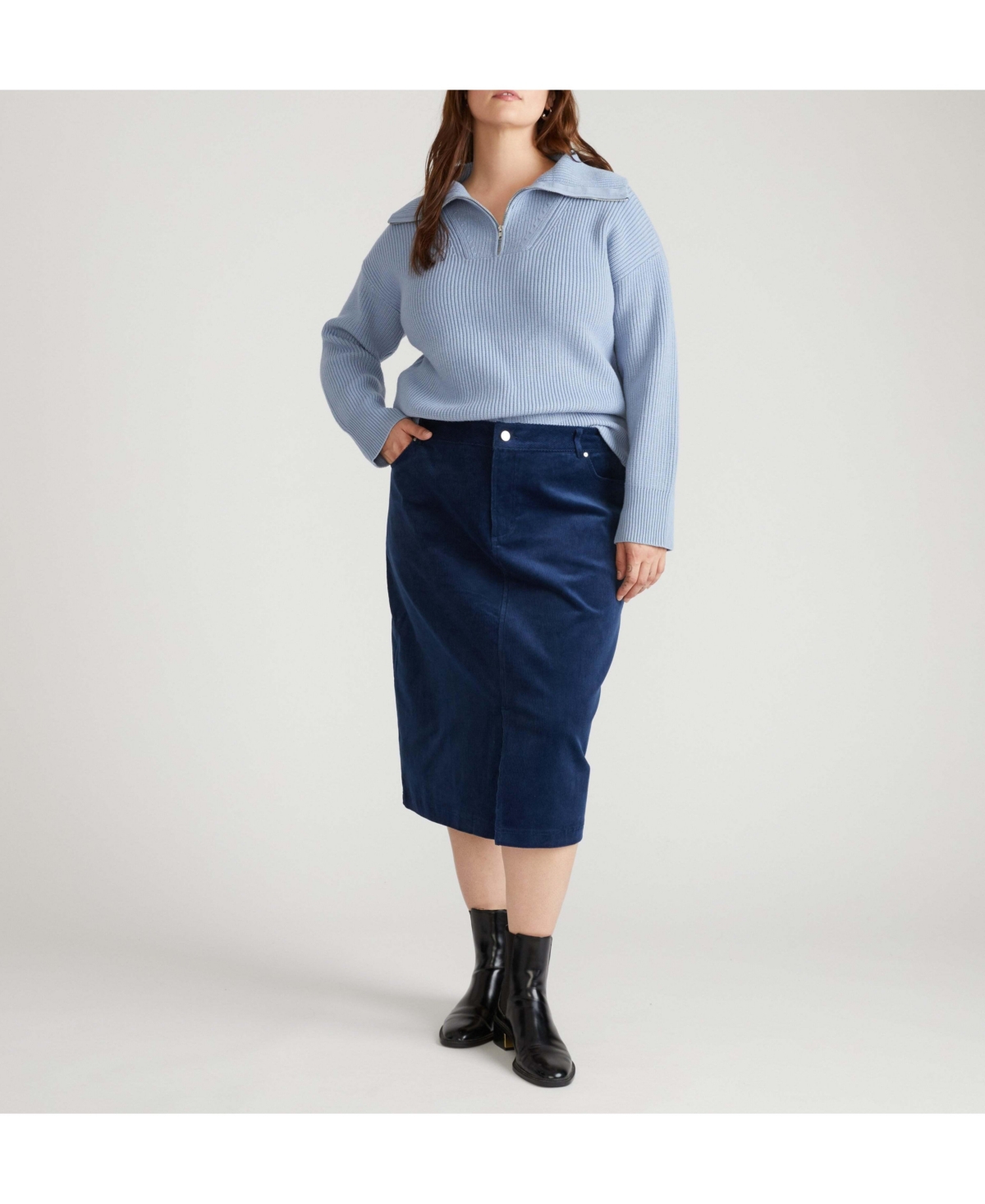 Universal Standard Plus Suzi Corduroy Skirt