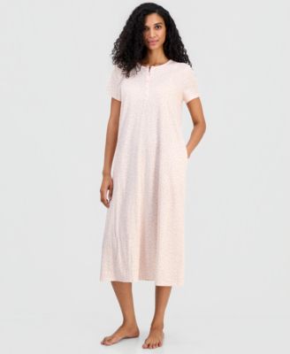 Women's Cotton Short-Sleeve Nightgown