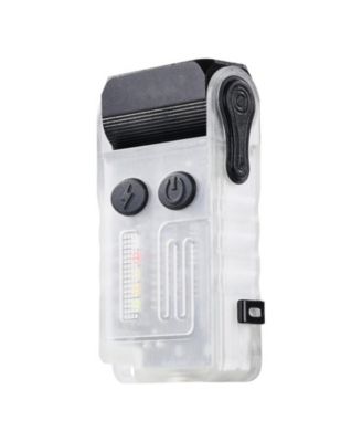 Rechargeable Mini Keychain LED Flashlight, 13 Lighting Modes, Clip, Magnetic Tail, 180° Rotating Head