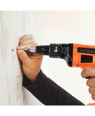 20V Max Brushless Drywall Screw Gun, 4200RPM Cordless Drywall Screwgun Kit with 2 Batteries, Charger, Belt Clip & Tool Bag