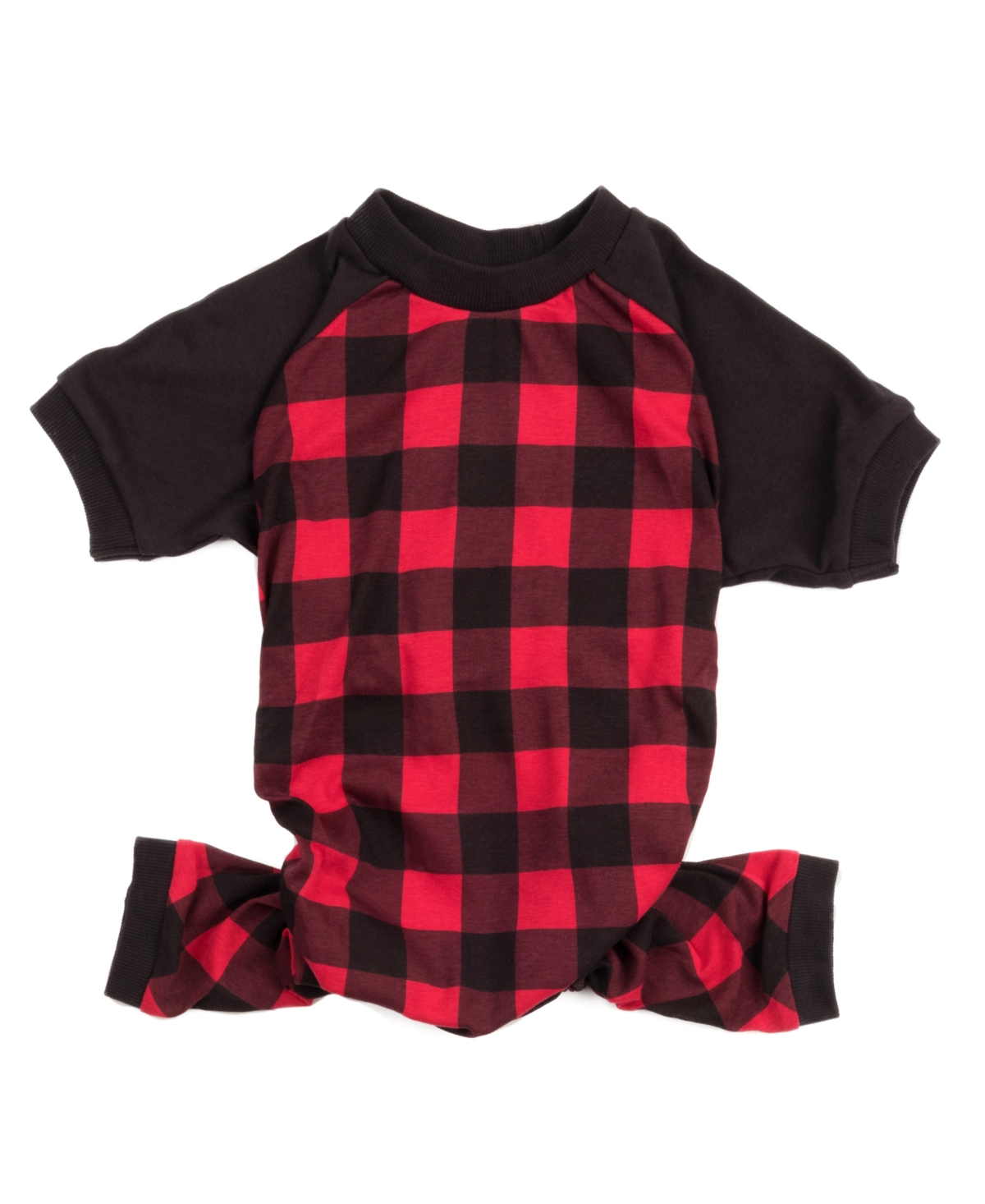 Leveret Dog Cotton Plaid Holiday Pajamas