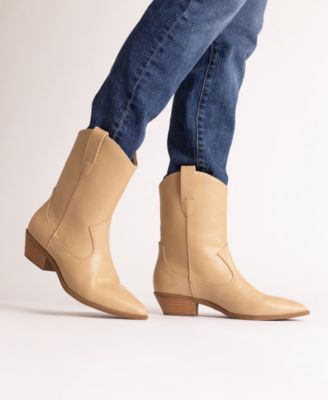Women's Fritzie Western Block Heel Booties