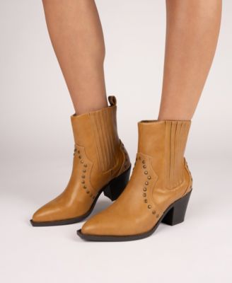 Women's Braylee Western Studded Ankle Booties